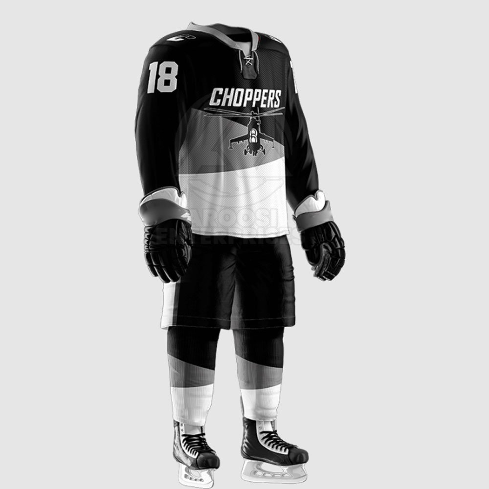 Best Sale Men's Ice Hockey Uniforms Latest Design OEM Team Name Printed Made in Pakistan for Sports Wear