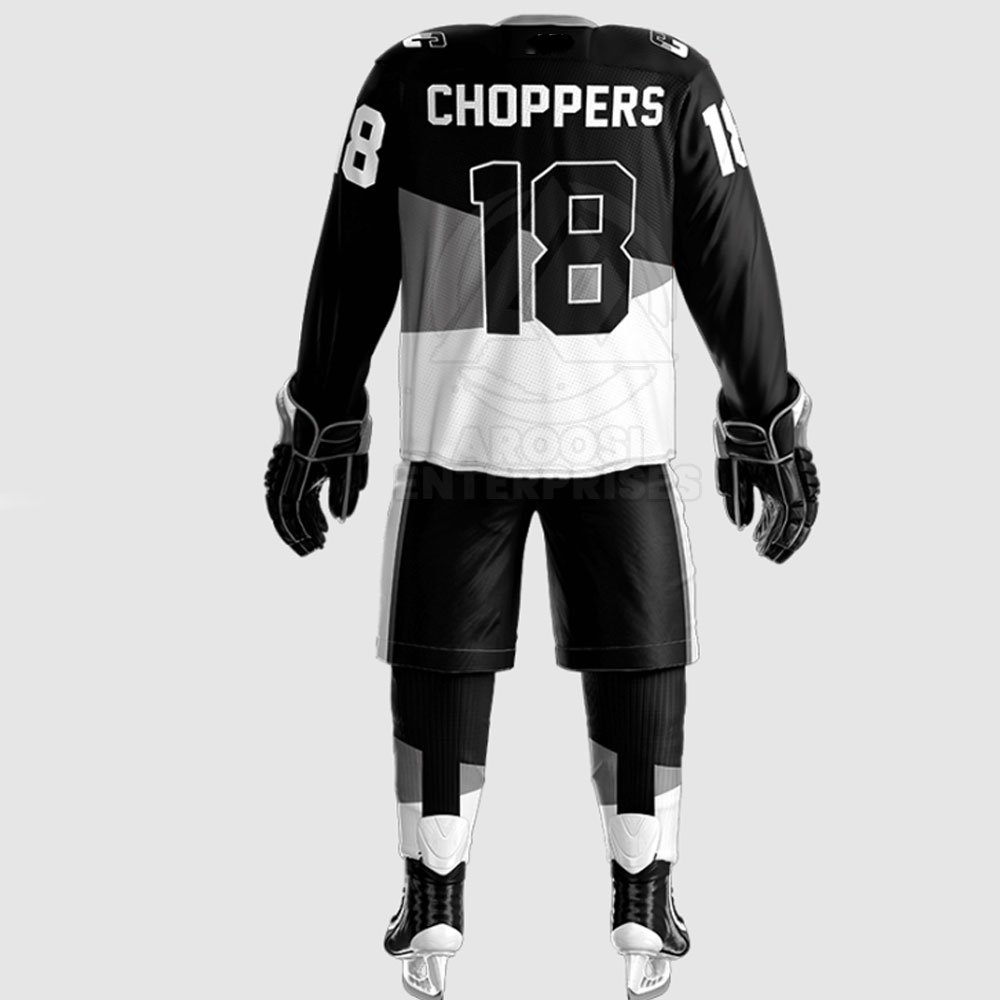 Best Sale Men's Ice Hockey Uniforms Latest Design OEM Team Name Printed Made in Pakistan for Sports Wear