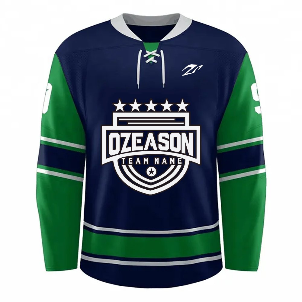 Wholesale cheap fashion custom design blank ice hockey jerseys sublimation ice hockey hoodies