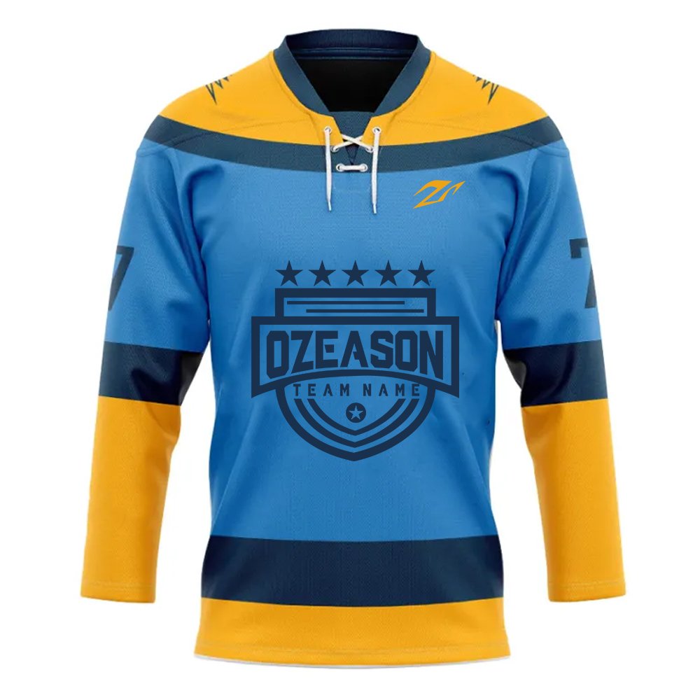 Wholesale cheap fashion custom design blank ice hockey jerseys sublimation ice hockey hoodies