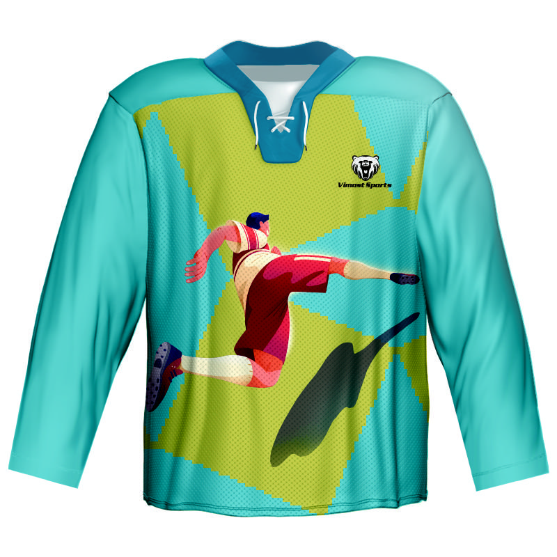 Hot Sale Fashion Cool Man's Ice Hockey Shirts With Your Own Designs