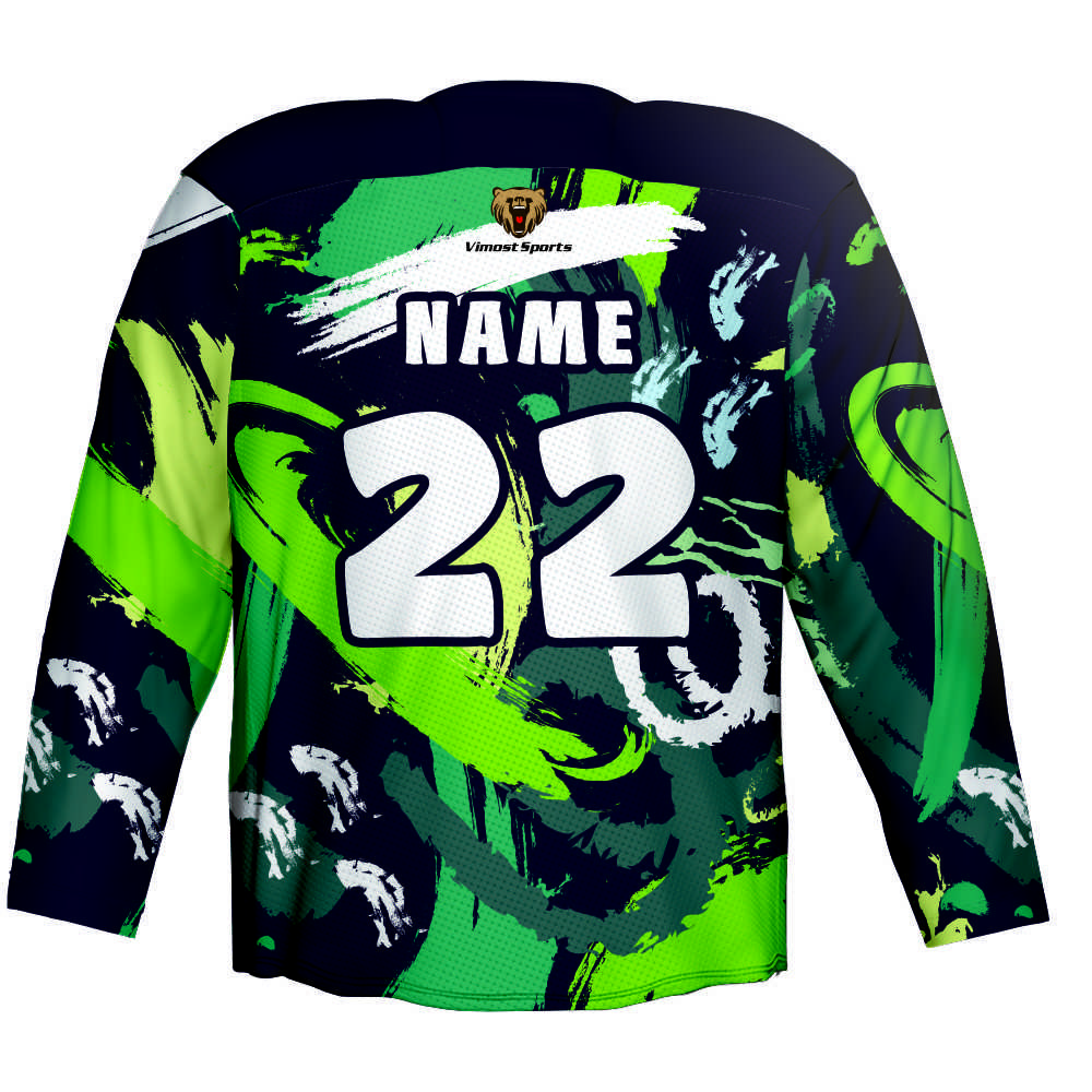 Hot Sale Fashion Cool Man's Ice Hockey Shirts With Your Own Designs