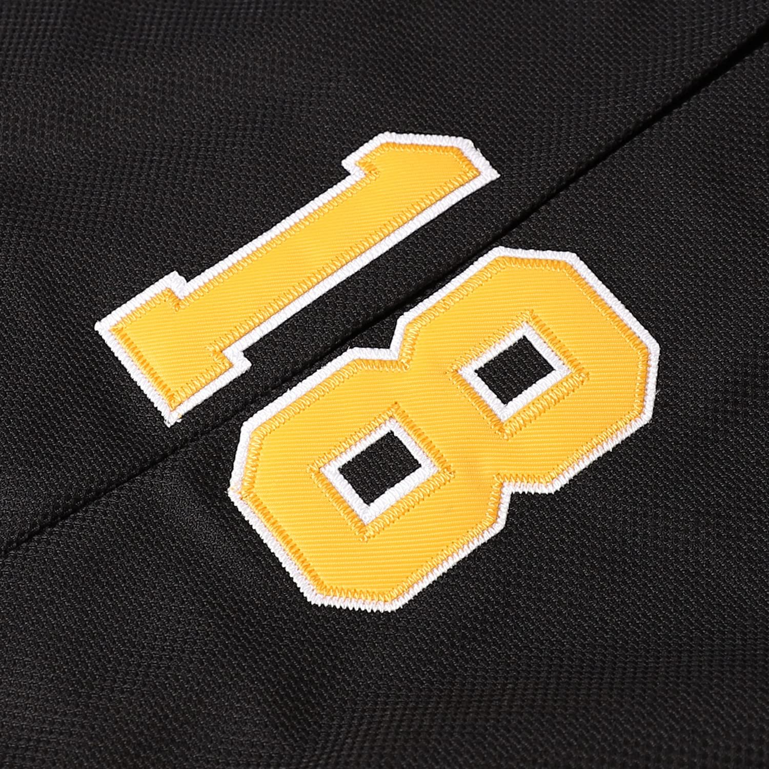 Classic Hockey Jersey Long Sleeves Loose Fit Casual Menswear Sublimation Black Ice Hockey Uniform