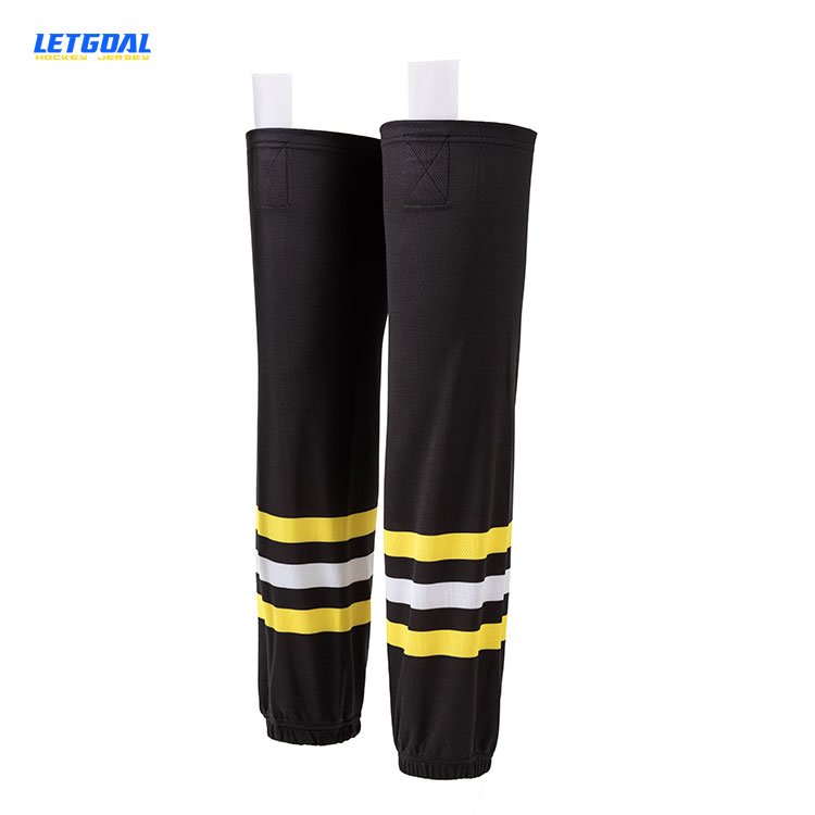 Team Set Custom Logo Funny Patterns Sublimation polyester Ice Hockey Sock Custom