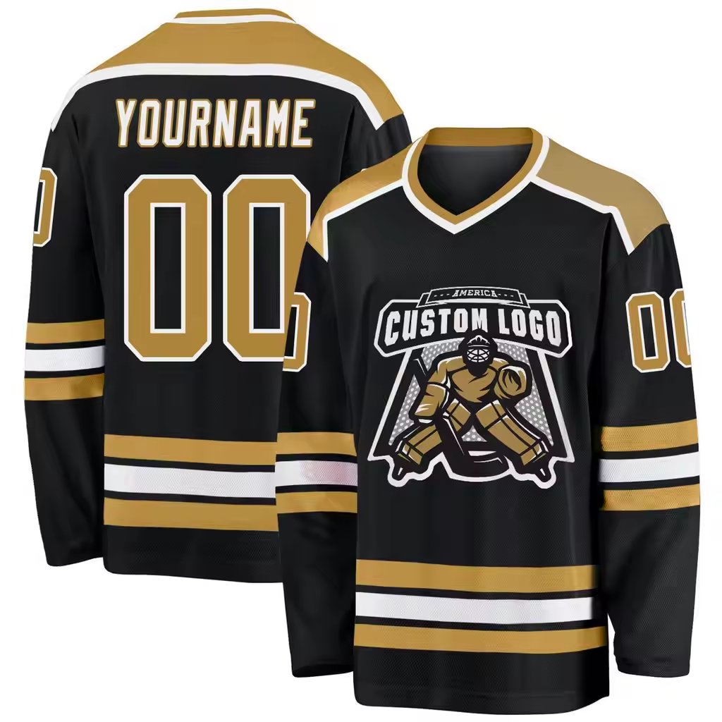 Free Design Plus Size Lacrosse Jersey 100% Polyester Sublimation Ice Hockey Jersey Outdoor Sports Training Field Hockey Jersey