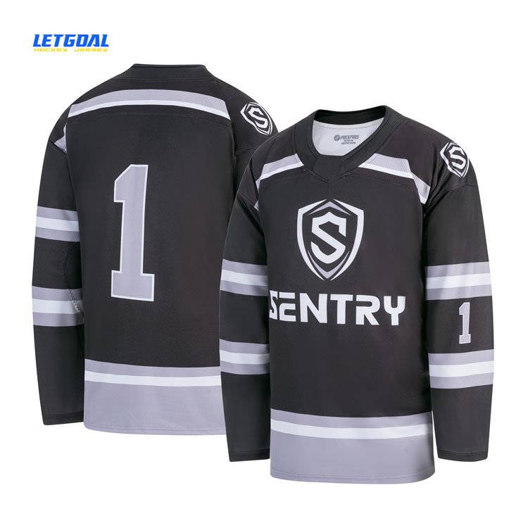 2023 Latest Design Hockey Jerseys Sublimated Hockey Jerseys Pro Ice Hockey Uniform