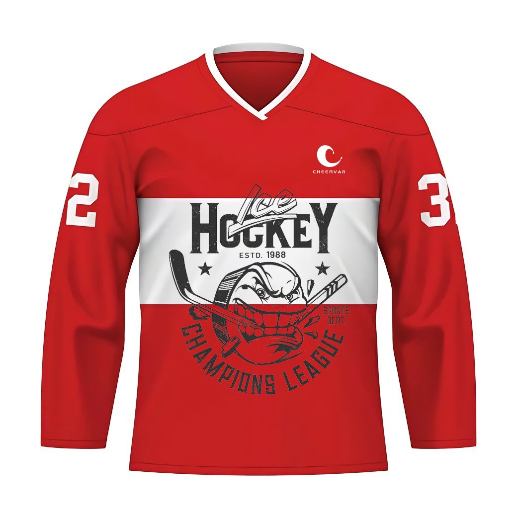 Breathable Ice Hockey Jerseys Professional Ice Hockey Uniforms Wholesale Custom Designed Ice Hockey Wear