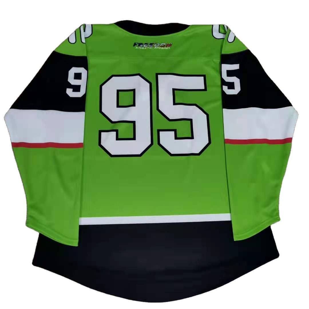 High Quality Sublimated Hockey Jersey Wholesale Custom Hockey Jerseys