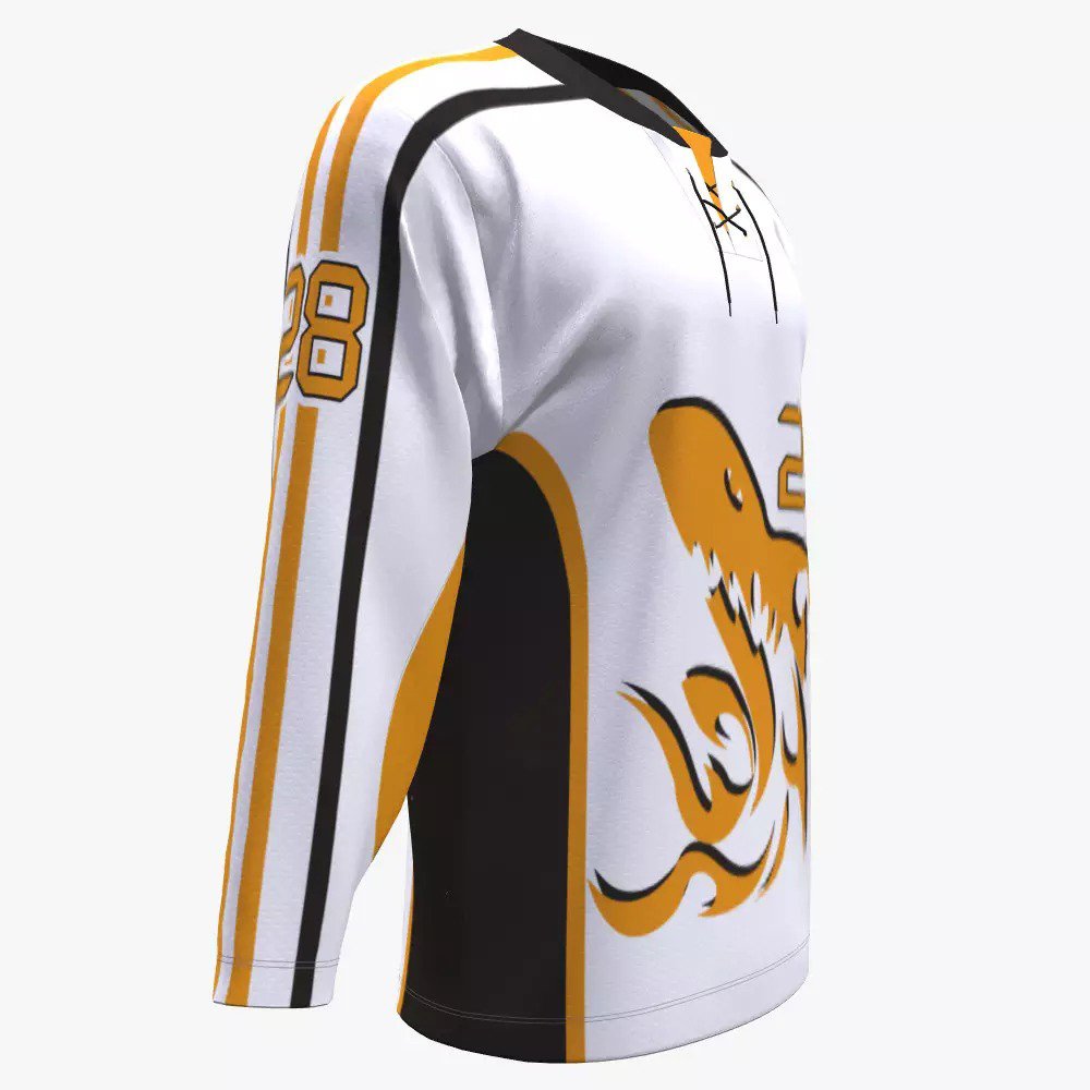 Wholesale Trending Men's Ice Hockey Jersey Custom Logo Printed Sublimated Polyester Jersey OEM Custom Team Name