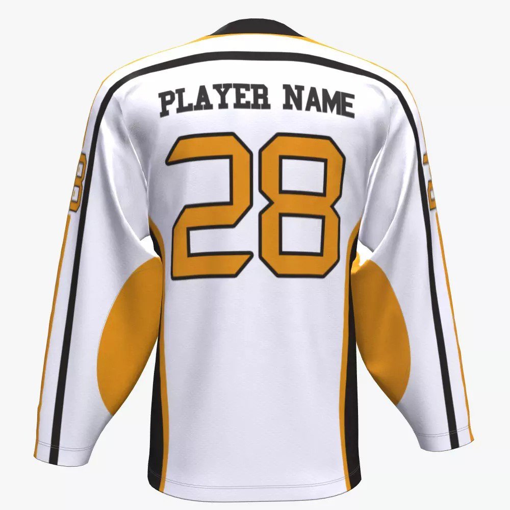 Wholesale Trending Men's Ice Hockey Jersey Custom Logo Printed Sublimated Polyester Jersey OEM Custom Team Name