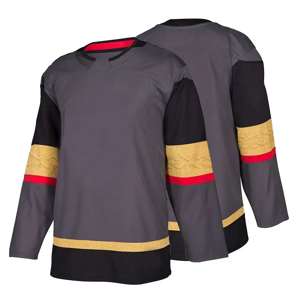 Unisex Custom High Quality Ice Hockey Jersey Latest Design Sport Wear Set with OEM Team Name for Adults