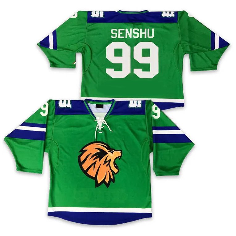 Customized made sublimated white v roller hockey uniforms ice hockey jersey canada team wears