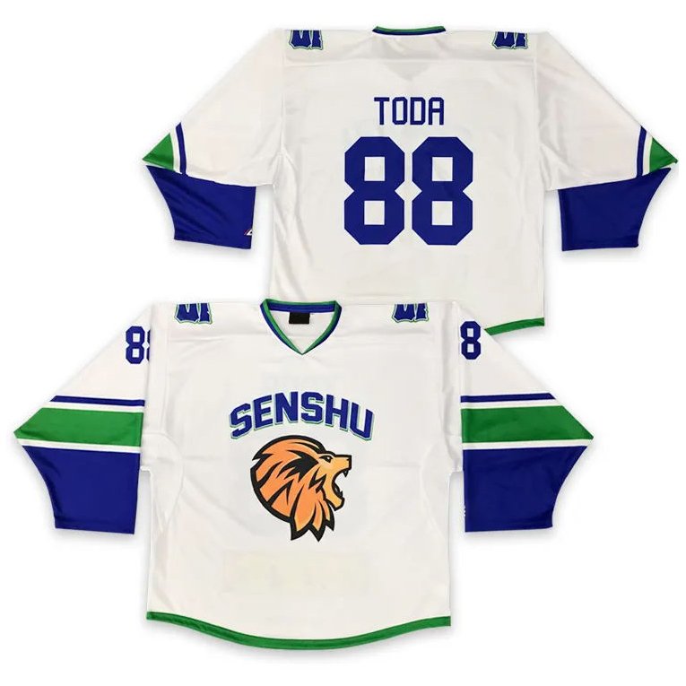 Customized made sublimated white v roller hockey uniforms ice hockey jersey canada team wears
