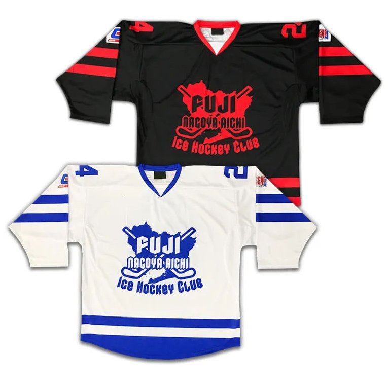 Customized made sublimated white v roller hockey uniforms ice hockey jersey canada team wears
