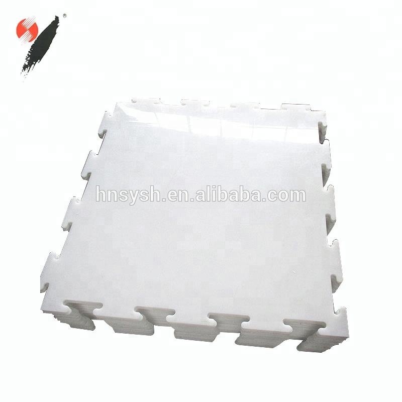Synthetic Ice Rink Skating Floor Hockey Set UV Printed HDPE Dasher Boards UHMWPE Artificial Sheet Ice Rink Hockey Boundary Wall