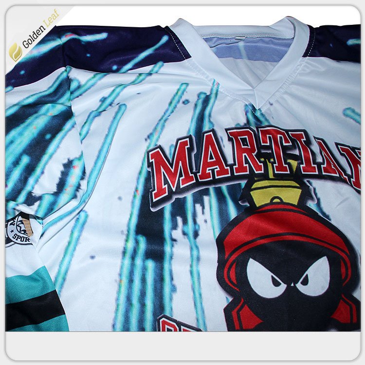 Custom Embroidery Printing Plain Hockey Jersey OEM Custom Design Ice Hockey Uniform Team Name Oeler