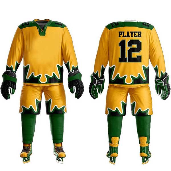 High Quality Ice hockey jersey customize logo factory made OEM service reasonable price ice hockey uniforms