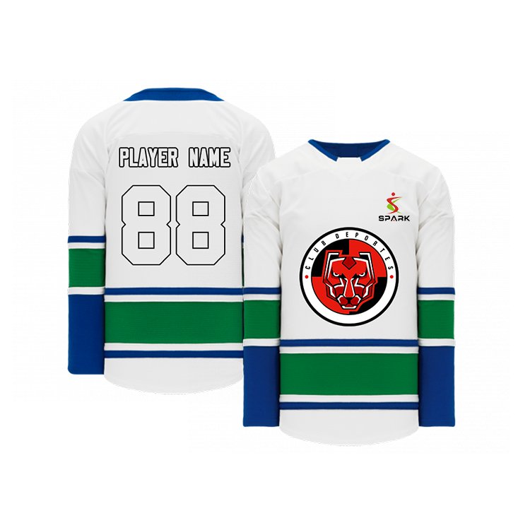High Quality Custom Logo Adult Professional Team Tackle Twill Ice Hockey Jersey Wear with Sublimation Ice Hockey Uniforms