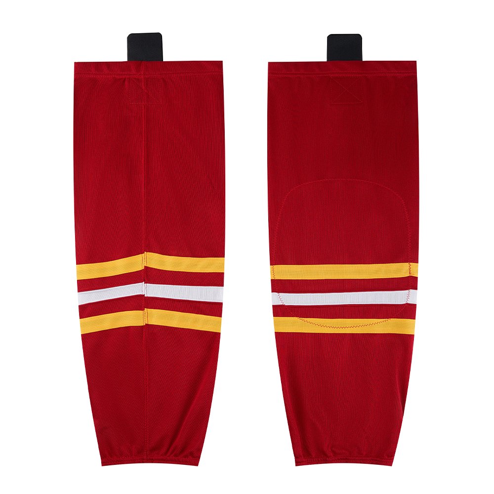 custom design stitched ice hockey socks hockey club practice leggings professional hockey socks for game