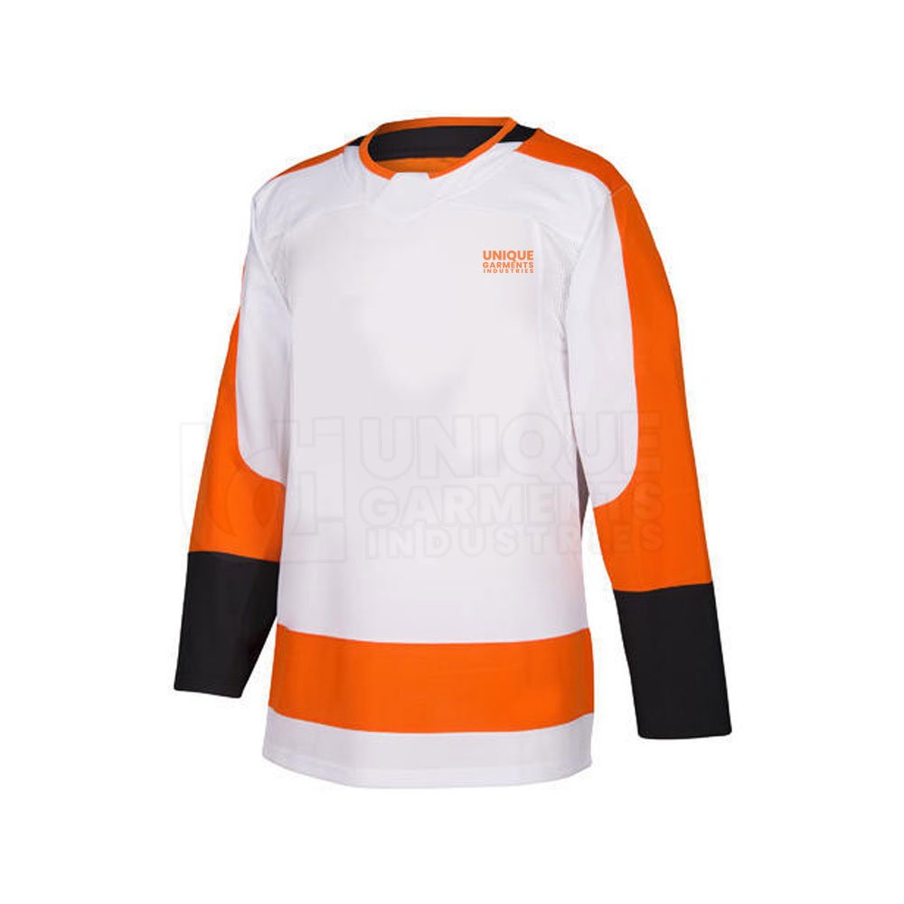 Hockey Jersey Shirt Wholesale Custom Blank Blues Embroidery Embroidered Set Unisex OEM Technics Logo Style Time Lead Sportswear