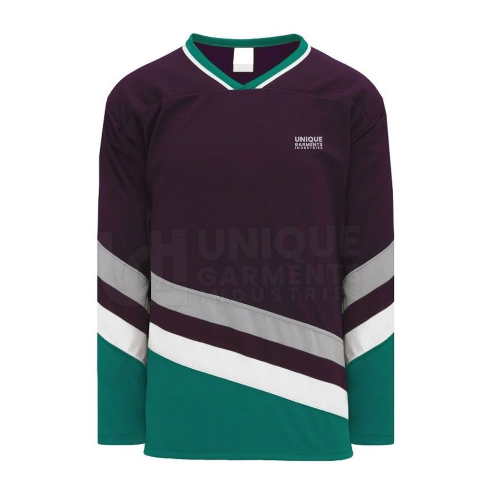 Hockey Jersey Shirt Wholesale Custom Blank Blues Embroidery Embroidered Set Unisex OEM Technics Logo Style Time Lead Sportswear