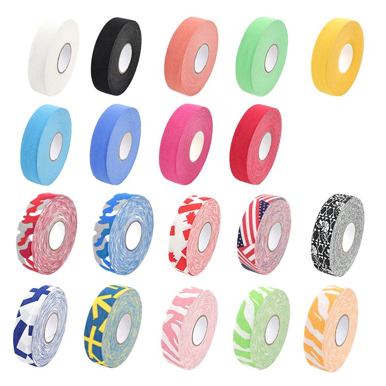 Athletic Tape Hockey Stick Tape Adhesive Shin Pad Sock Tape for Ice Skate