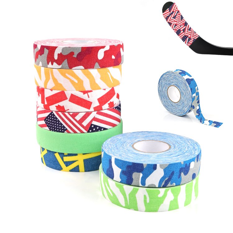 Athletic Tape Hockey Stick Tape Adhesive Shin Pad Sock Tape for Ice Skate