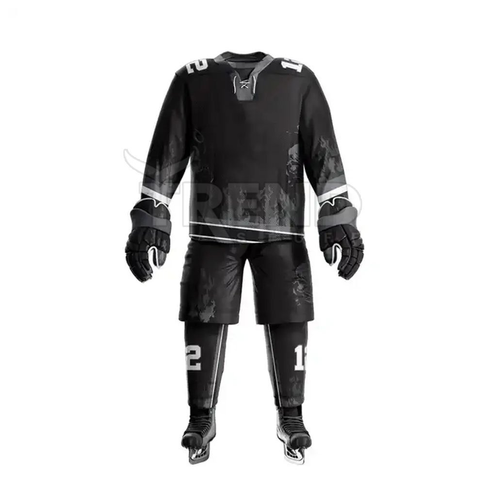 Different Style Ice Hockey Uniform Long Sleeve Good Quality Ice Hockey Uniform For Sale Best Material Uniform