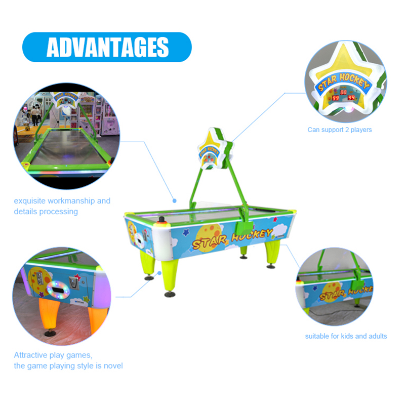 Banana land Kids Ice Hockey Table Coin Operated Arcade Game Machine Ticket Redemption Air Hockey Games Machine For Sale