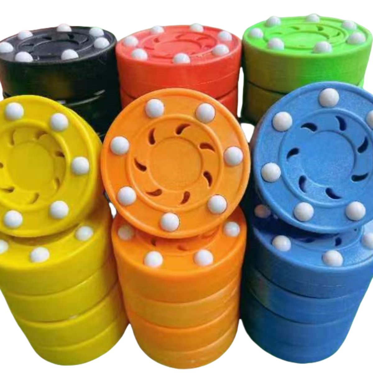 Wholesale Roller Skates Children's Early Education Training Round Cake Ice Hockey Roller Skating Ball