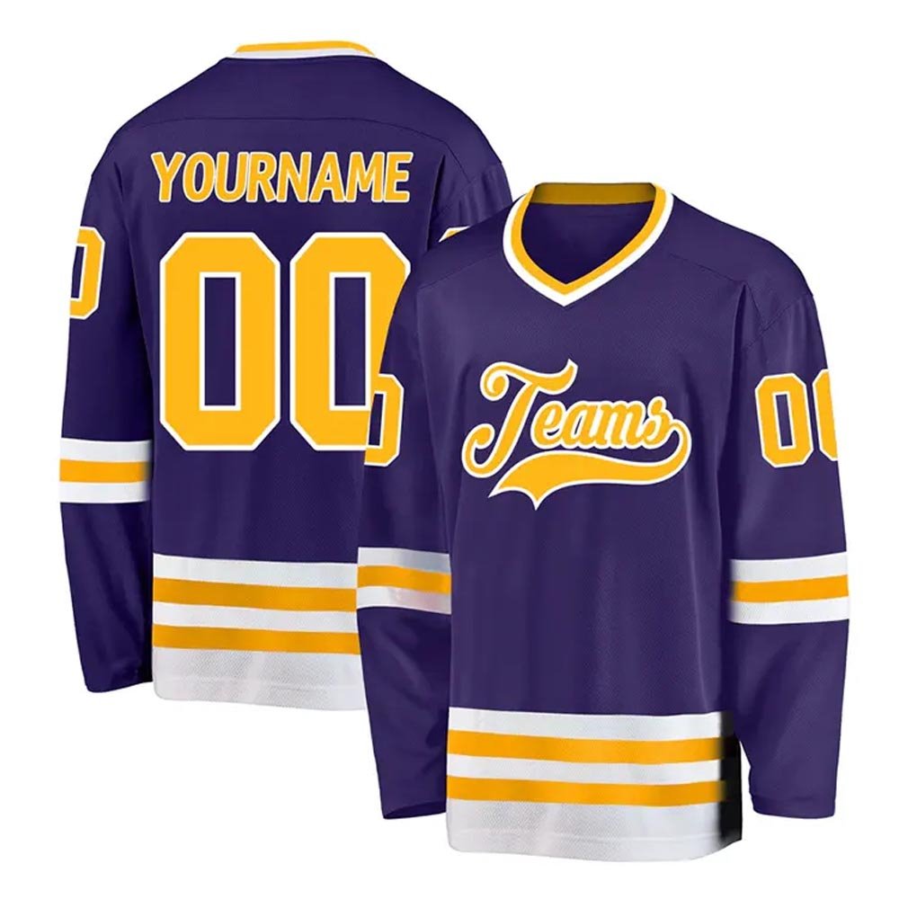 NEW Custom Ice Hockey Jersey Sublimated Printing Logo Design Youth Capitals Hockey Jersey