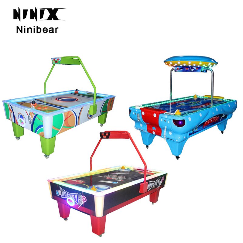 Game City indoor arcade coin operation sports air hockey table winning lottery push ball game machine