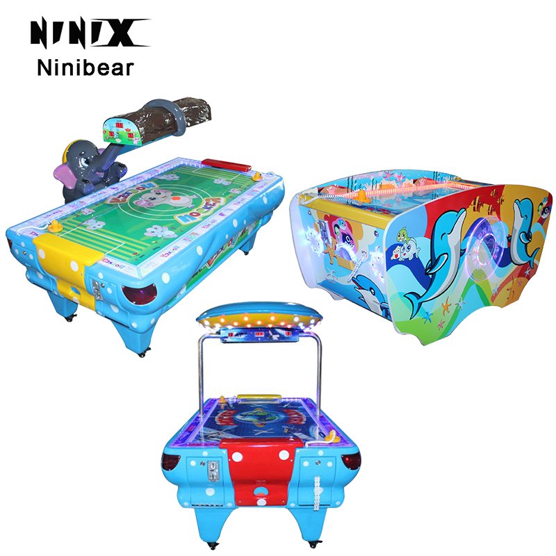Game City indoor arcade coin operation sports air hockey table winning lottery push ball game machine
