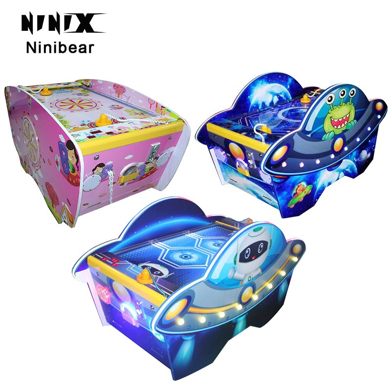 Game City indoor arcade coin operation sports air hockey table winning lottery push ball game machine