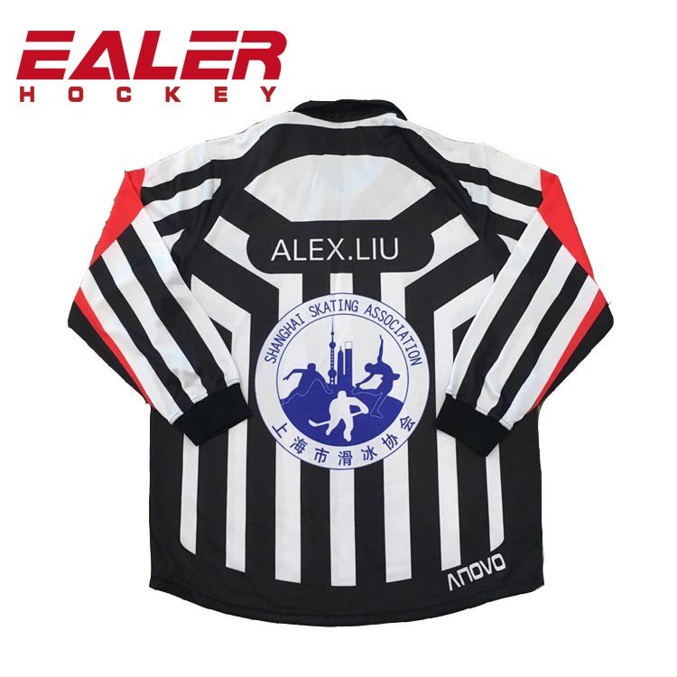 OEM service Wholesale Custom Team Set Ice Hockey Referee Jerseys /uniform