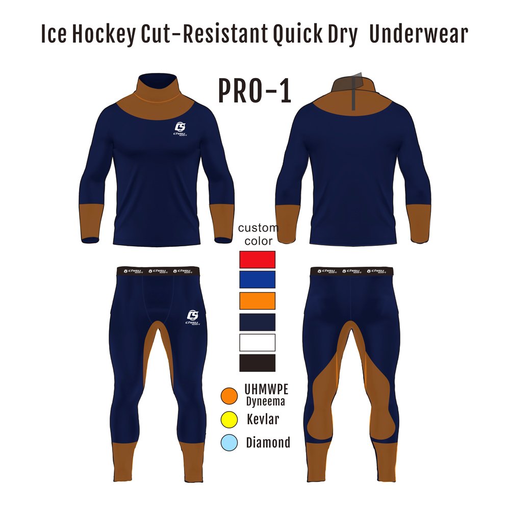 Customizable Ice Hockey Anti-Cut Quick-Drying Underwear OEM Team Name Hockey Jersey Wholesale Price Ice Hockey Uniform