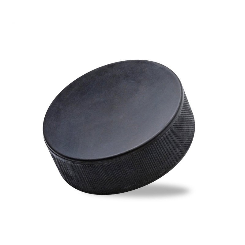 Wholesale skating rink training special ice puck 75*25mm customizable high quality rubber ice hockey puck