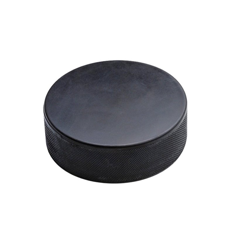 Wholesale skating rink training special ice puck 75*25mm customizable high quality rubber ice hockey puck