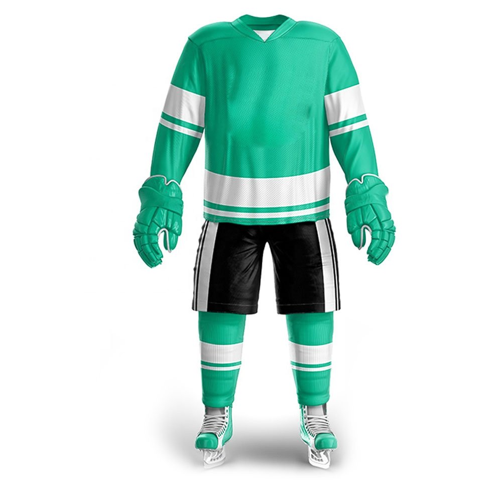 New Fashionable Ice Hockey Uniform Design Professional Customized Ice Hockey Uniform Light Weight Ice Hockey Uniform