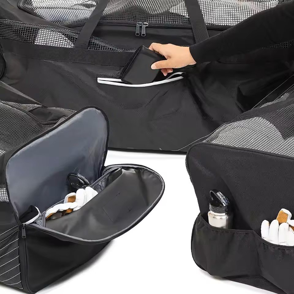 Durable Breathable Field Ice Hockey Equipment Bag Convenient Travel Sports Organizer Casual Sports Bag