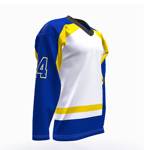100% Polyester sublimation blank ice hockey jersey