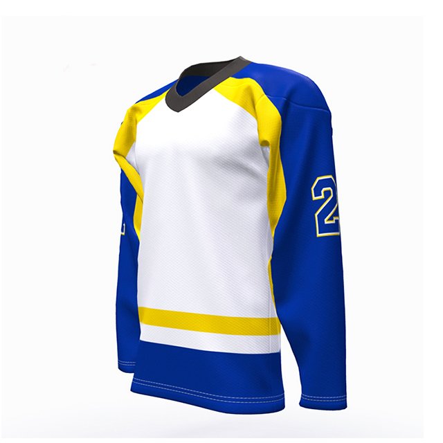 100% Polyester sublimation blank ice hockey jersey