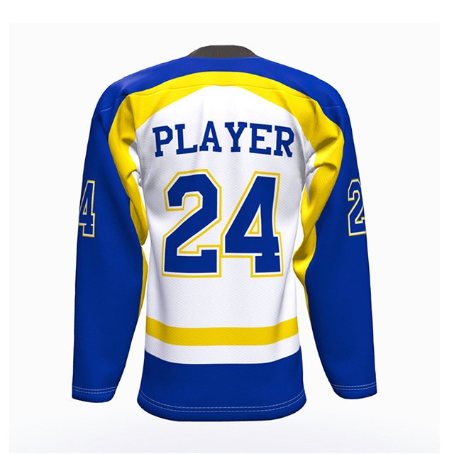 100% Polyester sublimation blank ice hockey jersey