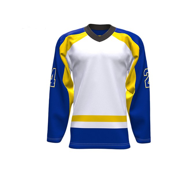100% Polyester sublimation blank ice hockey jersey