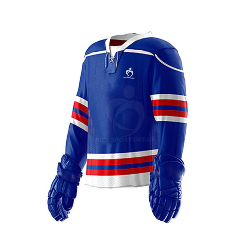 Latest Design Different Style Plain Color Ice Hockey Uniform 100% Polyester Ice Hockey Uniform Sets