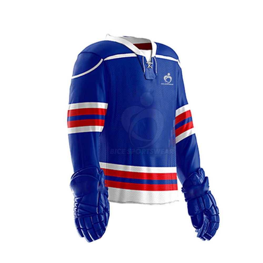 Latest Design Different Style Plain Color Ice Hockey Uniform 100% Polyester Ice Hockey Uniform Sets