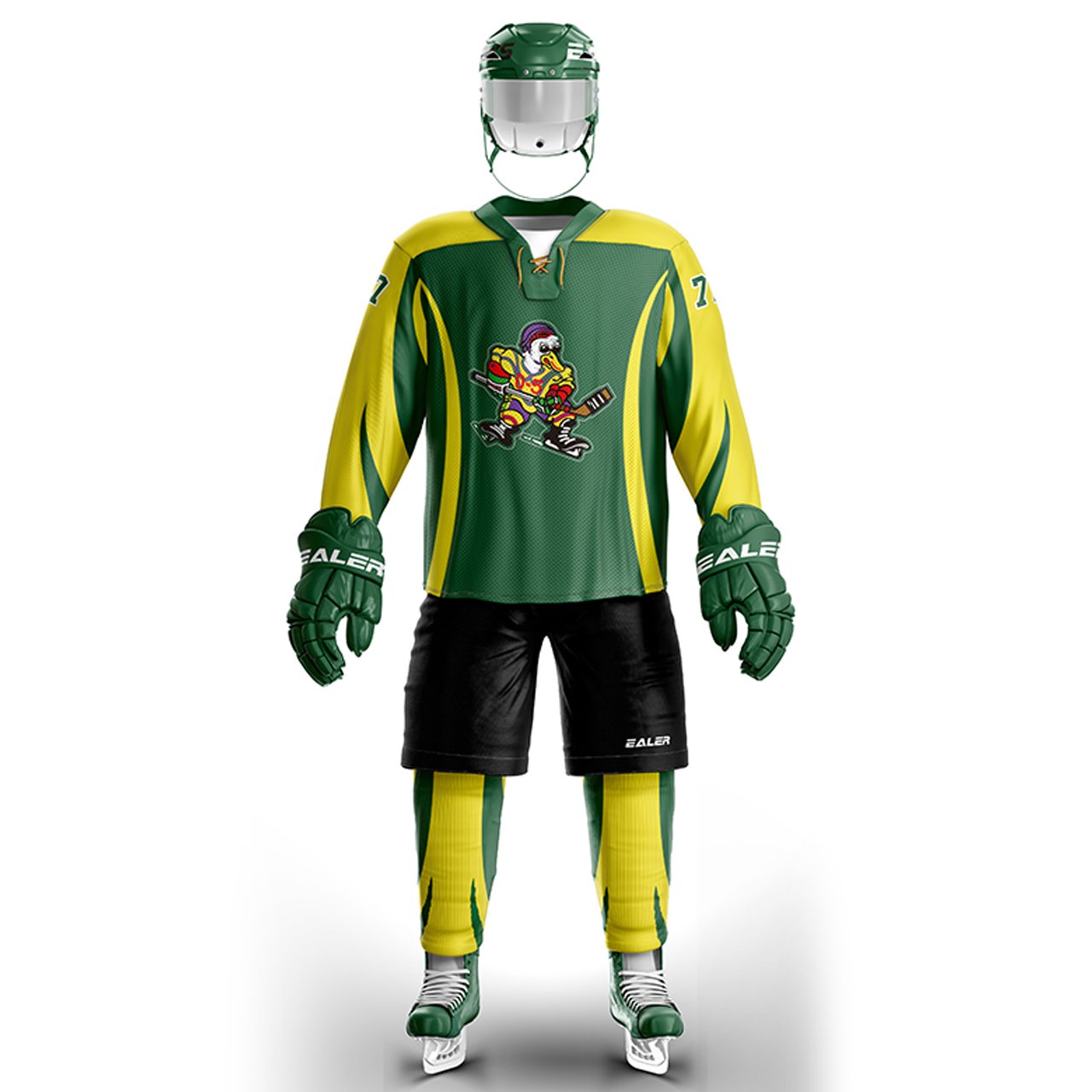 2024 Custom Sublimated ugly Christmas Hockey Jerseys With Your logo
