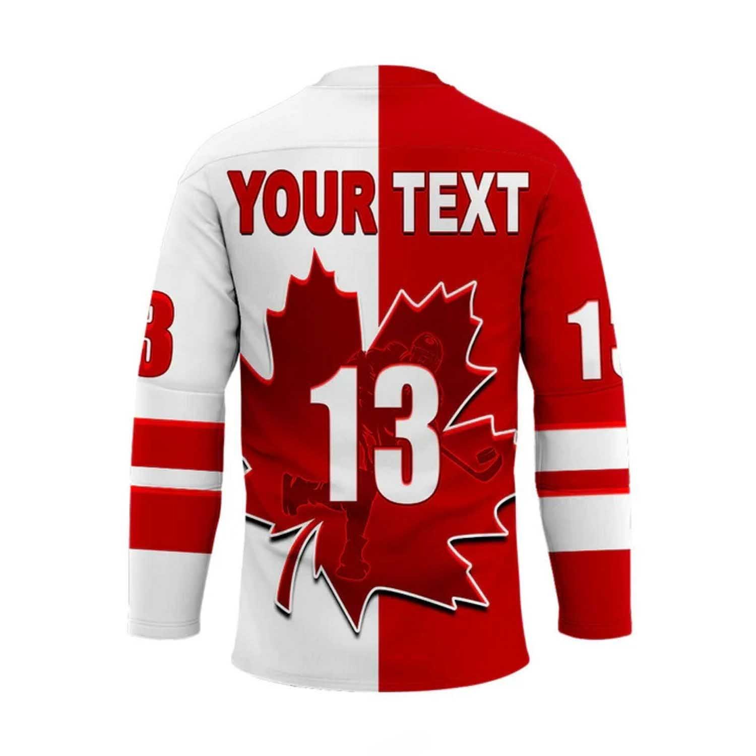 Hot selling Montreal Canadians hockey jerseys unisex sublimation maple ice hockey jersey custom