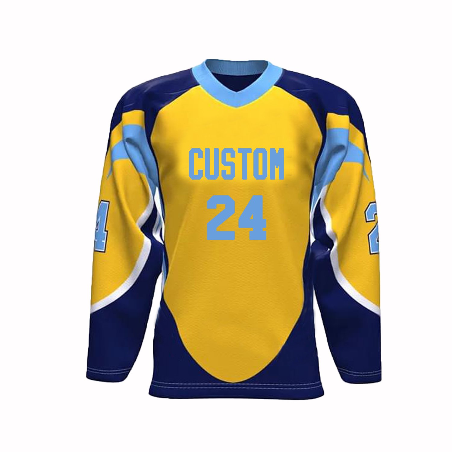 plain embroidery chiefs hockey jersey custom sublimated hockey jersey team hockey jersey