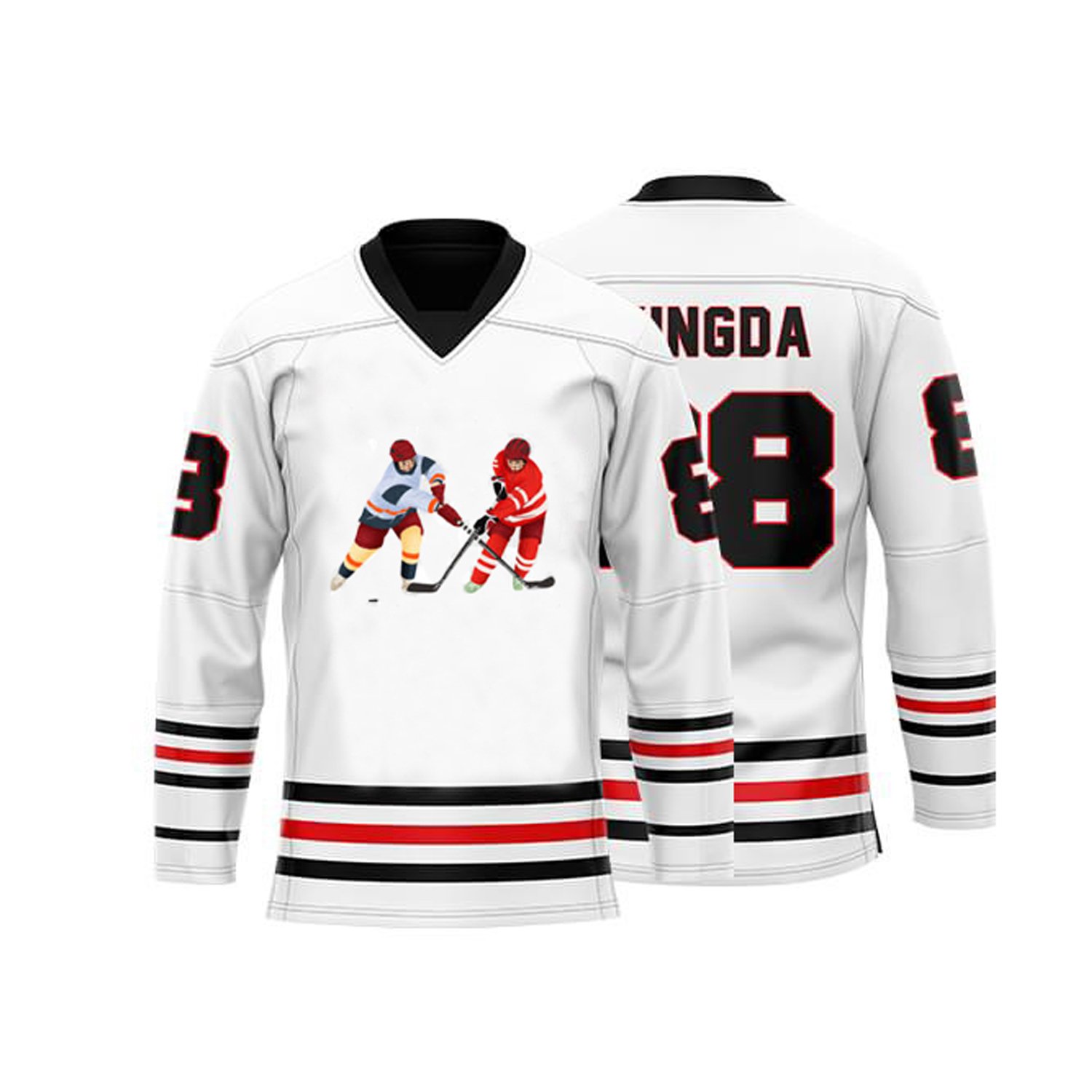 design printed men ice hockey jersey custom ice hockey jersey custom training sublimation custom ice hockey uniforms